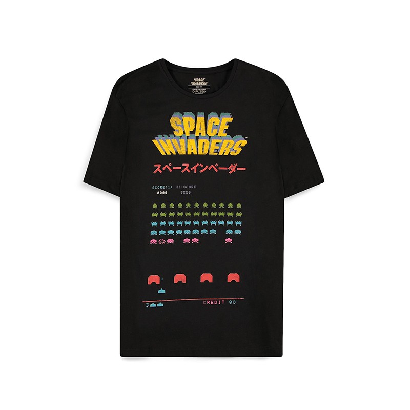 DIFUZED T-SHIRT SPACE INVADERS LEVEL L SIZE