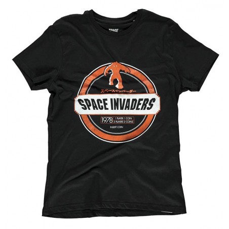 T-SHIRT SPACE INVADERS MONSTER L SIZE