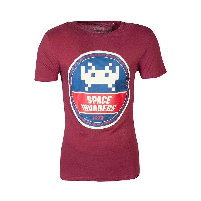 DIFUZED T-SHIRT SPACE INVADERS ROUND INVADER L SIZE