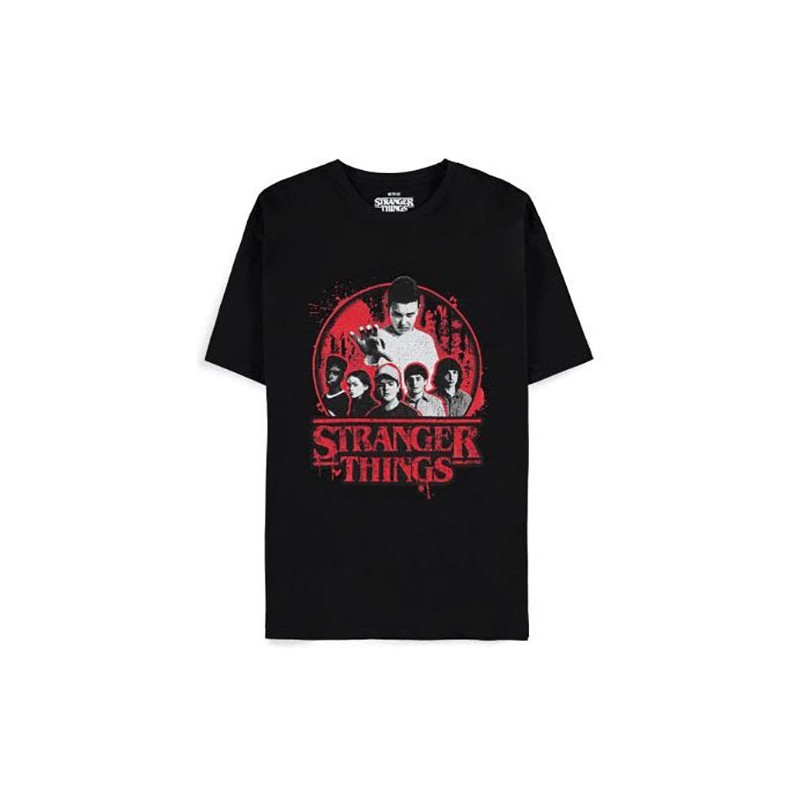 DIFUZED T-SHIRT STRANGER THINGS GROUP L SIZE