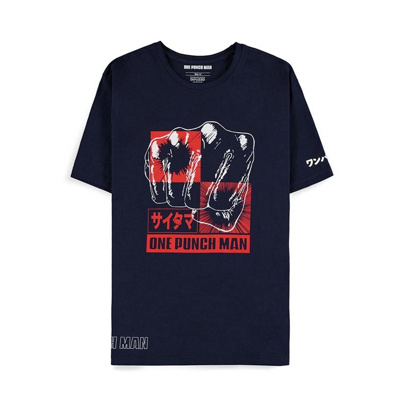 MAGLIA T SHIRT ONE-PUNCH MAN PUNCH TAGLIA L DIFUZED