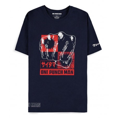 MAGLIA T SHIRT ONE-PUNCH MAN PUNCH TAGLIA L