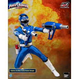 POWER RANGERS TURBO BLUE TURBO POWER RANGER 30CM ACTION FIGURE THREEZERO