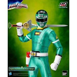 POWER RANGERS TURBO GREEN TURBO POWER RANGER 30CM ACTION FIGURE THREEZERO