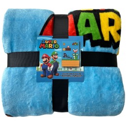 SUPER MARIO LEVEL COPERTA IN PILE 130X180CM LYO