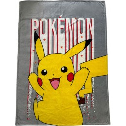 POKEMON PIKACHU COPERTA IN PILE 130X180CM LYO