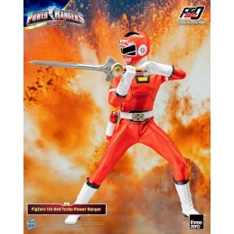 POWER RANGERS TURBO RED TURBO POWER RANGER 30CM ACTION FIGURE THREEZERO