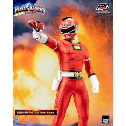 POWER RANGERS TURBO RED TURBO POWER RANGER 30CM ACTION FIGURE THREEZERO