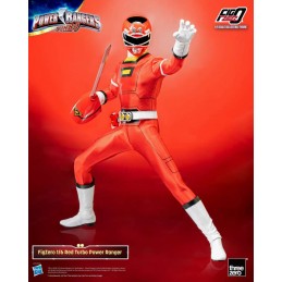 POWER RANGERS TURBO RED TURBO POWER RANGER 30CM ACTION FIGURE THREEZERO