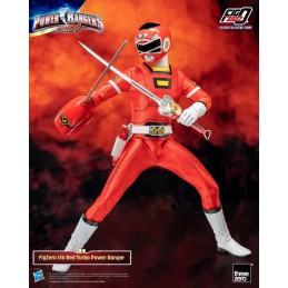 POWER RANGERS TURBO RED TURBO POWER RANGER 30CM ACTION FIGURE THREEZERO