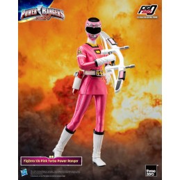 POWER RANGERS TURBO PINK TURBO POWER RANGER 30CM ACTION FIGURE THREEZERO