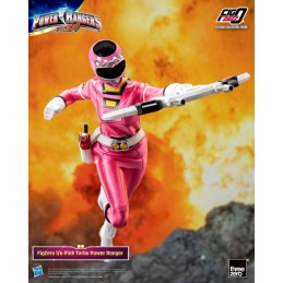 POWER RANGERS TURBO PINK TURBO POWER RANGER 30CM ACTION FIGURE THREEZERO