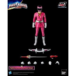 POWER RANGERS TURBO PINK TURBO POWER RANGER 30CM ACTION FIGURE THREEZERO