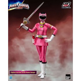 POWER RANGERS TURBO PINK TURBO POWER RANGER 30CM ACTION FIGURE THREEZERO