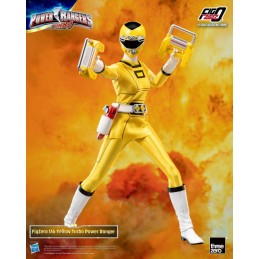 POWER RANGERS TURBO YELLOW TURBO POWER RANGER 30CM ACTION FIGURE THREEZERO