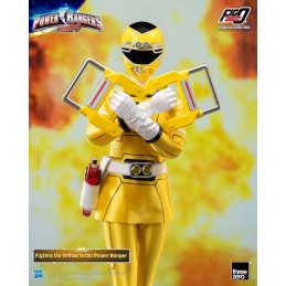 POWER RANGERS TURBO YELLOW TURBO POWER RANGER 30CM ACTION FIGURE THREEZERO