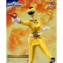 POWER RANGERS TURBO YELLOW TURBO POWER RANGER 30CM ACTION FIGURE THREEZERO