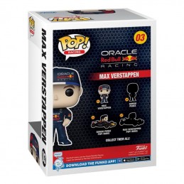 FUNKO POP! FORMULA 1 MAX VERSTAPPEN BOBBLE HEAD FIGURE FUNKO