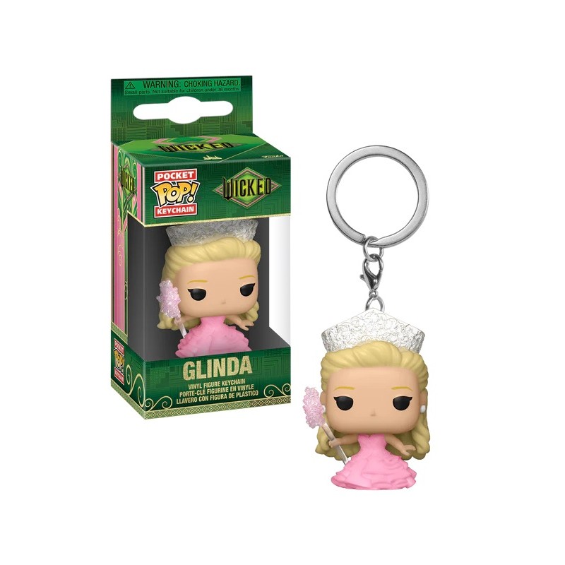 WICKED GLINDA POCKET POP! KEYCHAIN PORTACHIAVI FUNKO