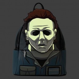 LOUNGEFLY HALLOWEEN MICHAEL MYERS LOUNGEFLY MINI BACKPACK GLOW IN THE DARK