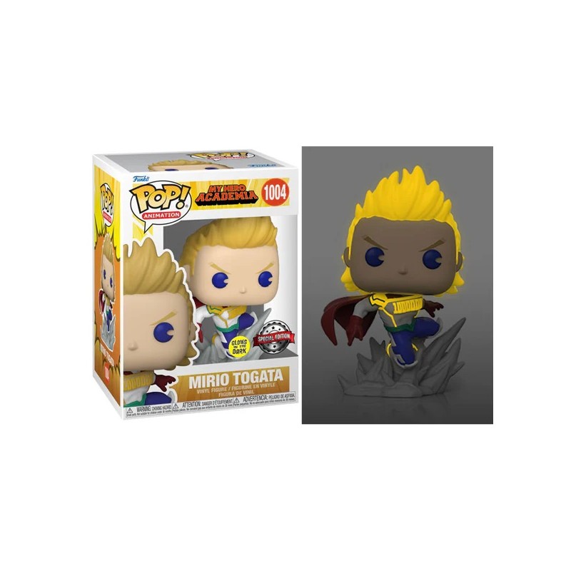 FUNKO FUNKO POP! MY HERO ACADEMIA MIRIO TOGATA GLOW IN THE DARK BOBBLE HEAD FIGURE