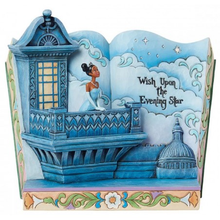 THE PRINCESS AND THE FROG STORYBOOK STATUE FIGURE