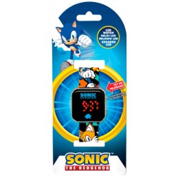 SONIC THE HEDGEHOG OROLOGIO DA POLSO DIGITALE NERO ACCUTIME WATCH