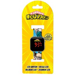 ACCUTIME WATCH MY HERO ACADEMIA DIGITAL WRISTWATCH SKY BLUE