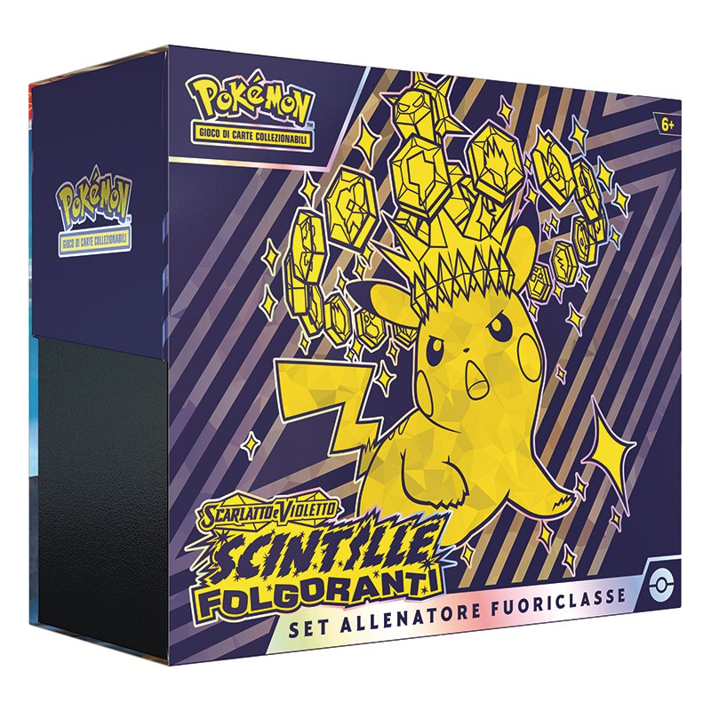 POKEMON SCARLATTO E VIOLETTO SCINTILLE FOLGORANTI SET ALLENATORE FUORICLASSE IN ITALIANO THE POKEMON COMPANY INTERNATIONAL