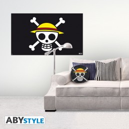 ABYSTYLE ONE PIECE SKULL 3D CUSHION 32CM