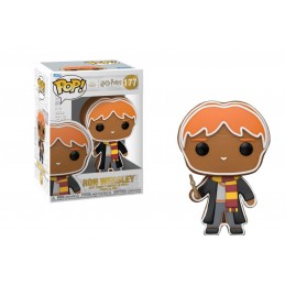 FUNKO FUNKO POP! HARRY POTTER HOLIDAYS GINGERBREAD RON WEASLEY BOBBLE HEAD FIGURE