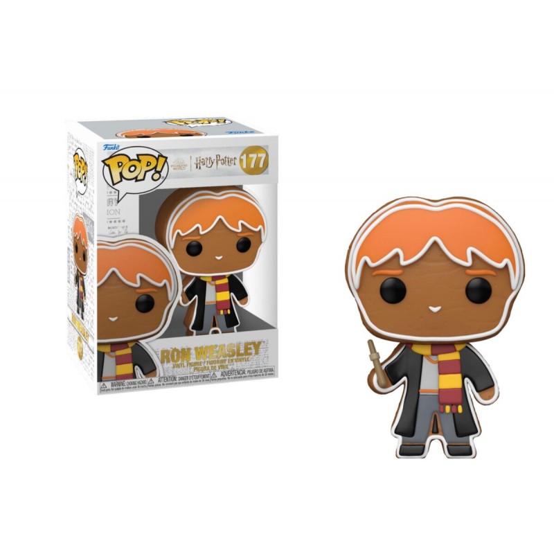 FUNKO POP! HARRY POTTER HOLIDAYS GINGERBREAD RON WEASLEY BOBBLE HEAD FIGURE FUNKO