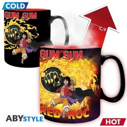 ABYSTYLE ONE PIECE LUFFY vs KAIDO HEAT CHANGE MUG 460ML