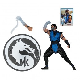 MC FARLANE MORTAL KOMBAT 1 SUB-ZERO POSED STATUE 25CM FIGURE