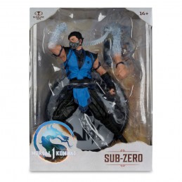 MC FARLANE MORTAL KOMBAT 1 SUB-ZERO POSED STATUE 25CM FIGURE