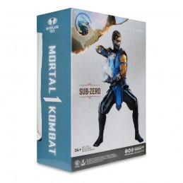 MC FARLANE MORTAL KOMBAT 1 SUB-ZERO POSED STATUE 25CM FIGURE