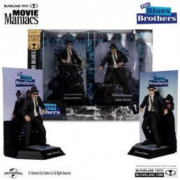 THE BLUES BROTHERS MOVIE MANIACS 2-PACK ACTION FIGURES MC FARLANE