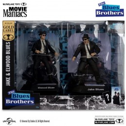 THE BLUES BROTHERS MOVIE MANIACS 2-PACK ACTION FIGURES MC FARLANE