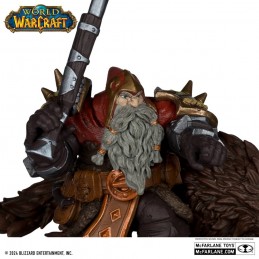 MC FARLANE WORLD OF WARCRAFT DWARF HUNTER & PANDAREN 2-PACK DELUXE ACTION FIGURE