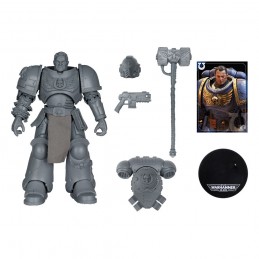 MC FARLANE WARHAMMER 40000 ULTRAMARINES LIEUTENANT TITUS ARTIST PROOF ACTION FIGURE