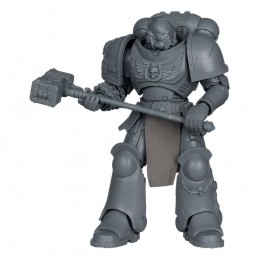 WARHAMMER 40000 ULTRAMARINES LIEUTENANT TITUS ARTIST PROOF ACTION FIGURE MC FARLANE