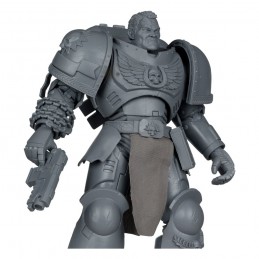 WARHAMMER 40000 ULTRAMARINES LIEUTENANT TITUS ARTIST PROOF ACTION FIGURE MC FARLANE