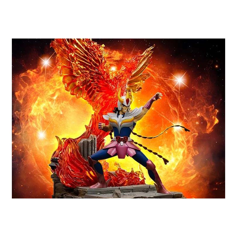 IRON STUDIOS SAINT SEIYA PHOENIX IKKI ART SCALE DELUXE STATUE FIGURE