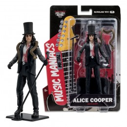 ALICE COOPER METAL MUSIC MANIACS ACTION FIGURE MC FARLANE