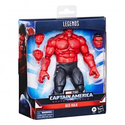 MARVEL LEGENDS CAPTAIN AMERICA BRAVE NEW WORLD RED HULK ACTION FIGURE HASBRO