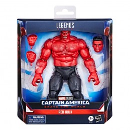 MARVEL LEGENDS CAPTAIN AMERICA BRAVE NEW WORLD RED HULK ACTION FIGURE HASBRO