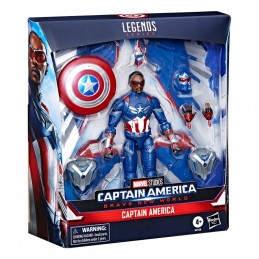 HASBRO CAPTAIN AMERICA BRAVE NEW WORLD MARVEL LEGENDS CAPTAIN AMERICA ACTION FIGURE