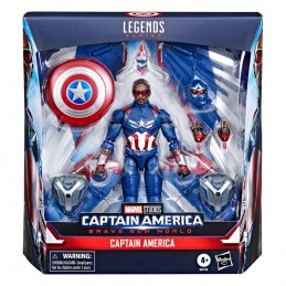 HASBRO CAPTAIN AMERICA BRAVE NEW WORLD MARVEL LEGENDS CAPTAIN AMERICA ACTION FIGURE