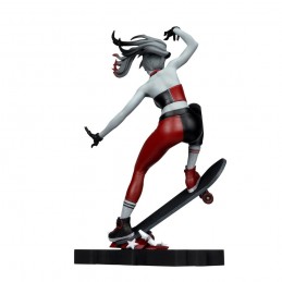 DC DIRECT HARLEY QUINN RED WHITE & BLACK BY IVAN TAO STATUA FIGURE MC FARLANE