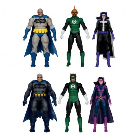 DC MULTIVERSE MCFARLANE COLLECTOR EDITION WAVE 7 SET 6X ACTION FIGURES